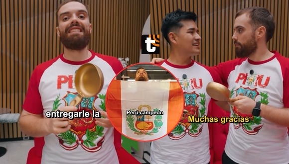 TROME - Ibai Llanos entrega la sartén de oro