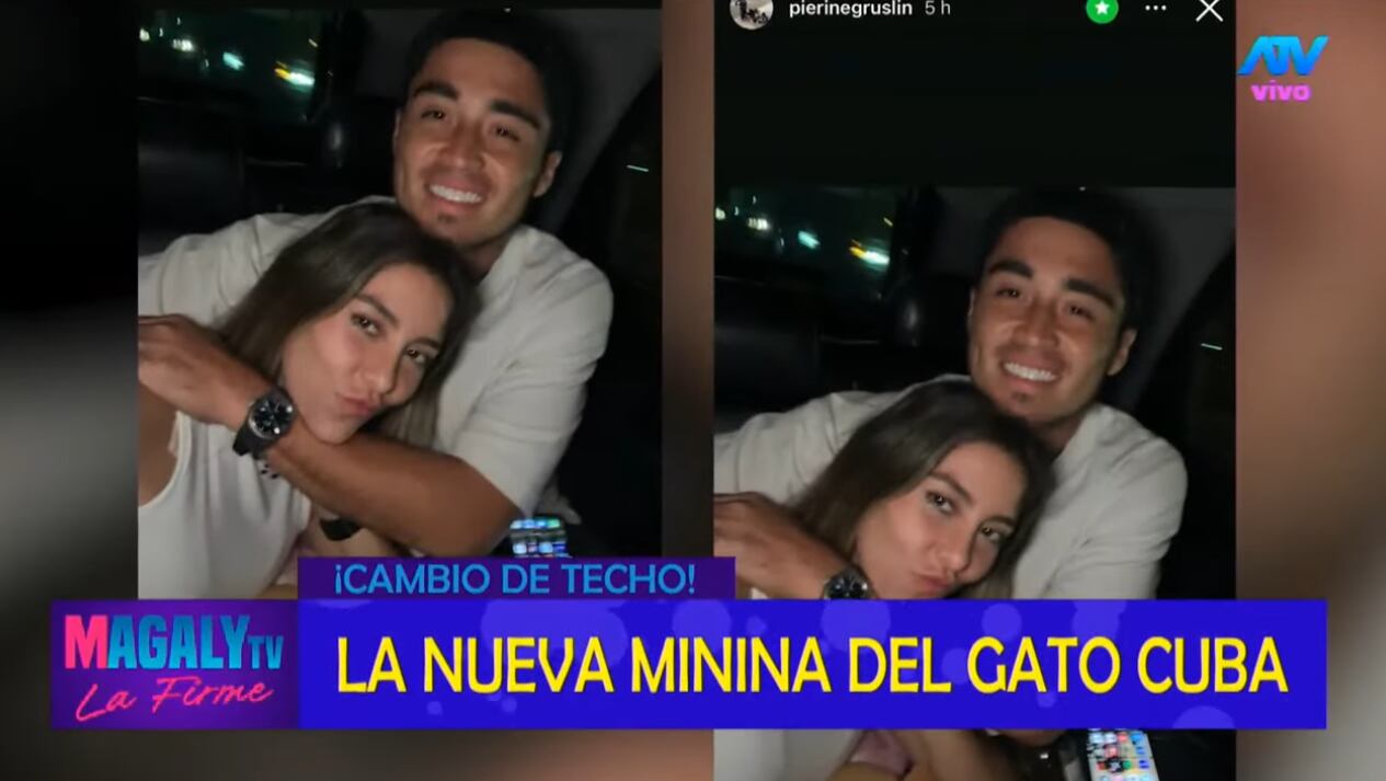 Rodrigo Cuba es captado con Pierine Gruslin tras separación con Ale Venturo.