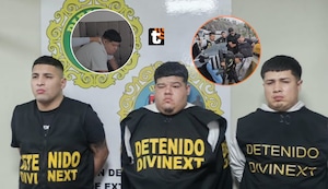 Caen tres integrantes del ‘Clan del Norte 2’ con autos de alta gama y armas: impactantes imágenes del operativo