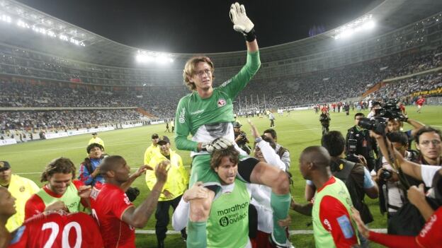 PARTIDO DE DEFINICION POR EL CAMPEONATO NACIONAL DEL TORNEO DESCENTRALIZADO COPA MOVISTAR 2011. ENCUENTRO JUGADO ENTRE ALIANZA LIMA Y JUAN AURICH DE CHICLAYO EN EL ESTADIO NACIONAL DE LIMA.