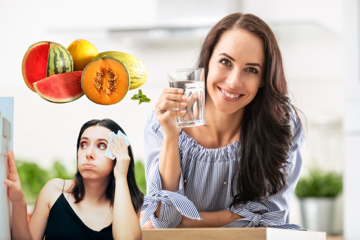 También puedes consumir frutas con buen contenido de agua. Foto: Composición / iStock.