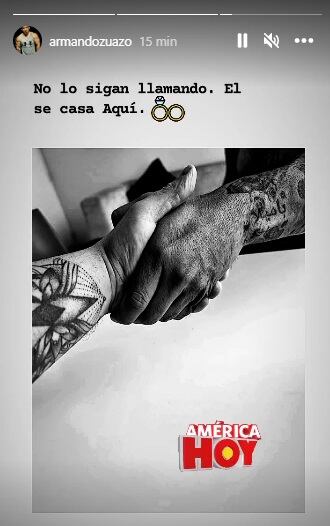 Christian Domínguez es confirmado para "América Hoy". (Foto: @armandozuazo).