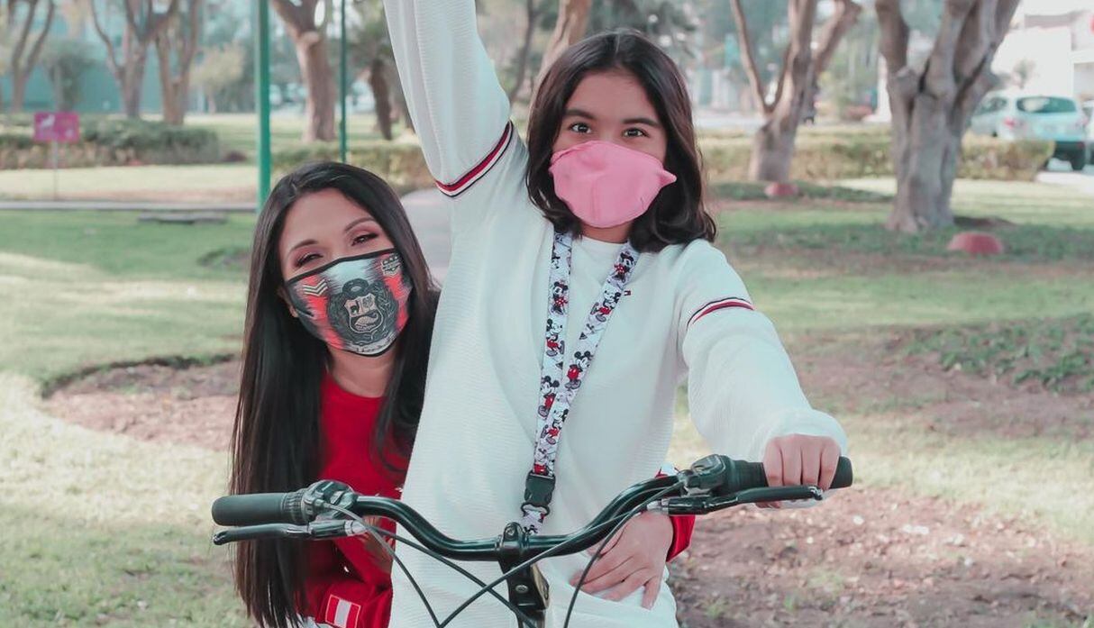 Tula Rodríguez celebra que ella y su hija Valentina están libres del COVID-19. (Foto: @tulaperu)