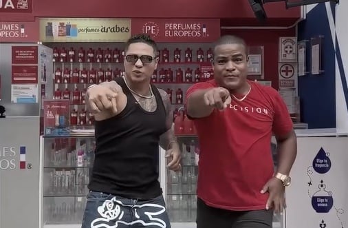 La Pantera Zegarra y Jonathan Maicelo, un nuevo episodio de su rivalidad. (@peruperfumeseuropeos)