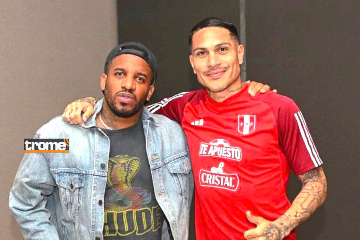 Jefferson Farfán y Paolo Guerrero se juntaron en la previa del duelo ante Paraguay (Foto: @labicolor)