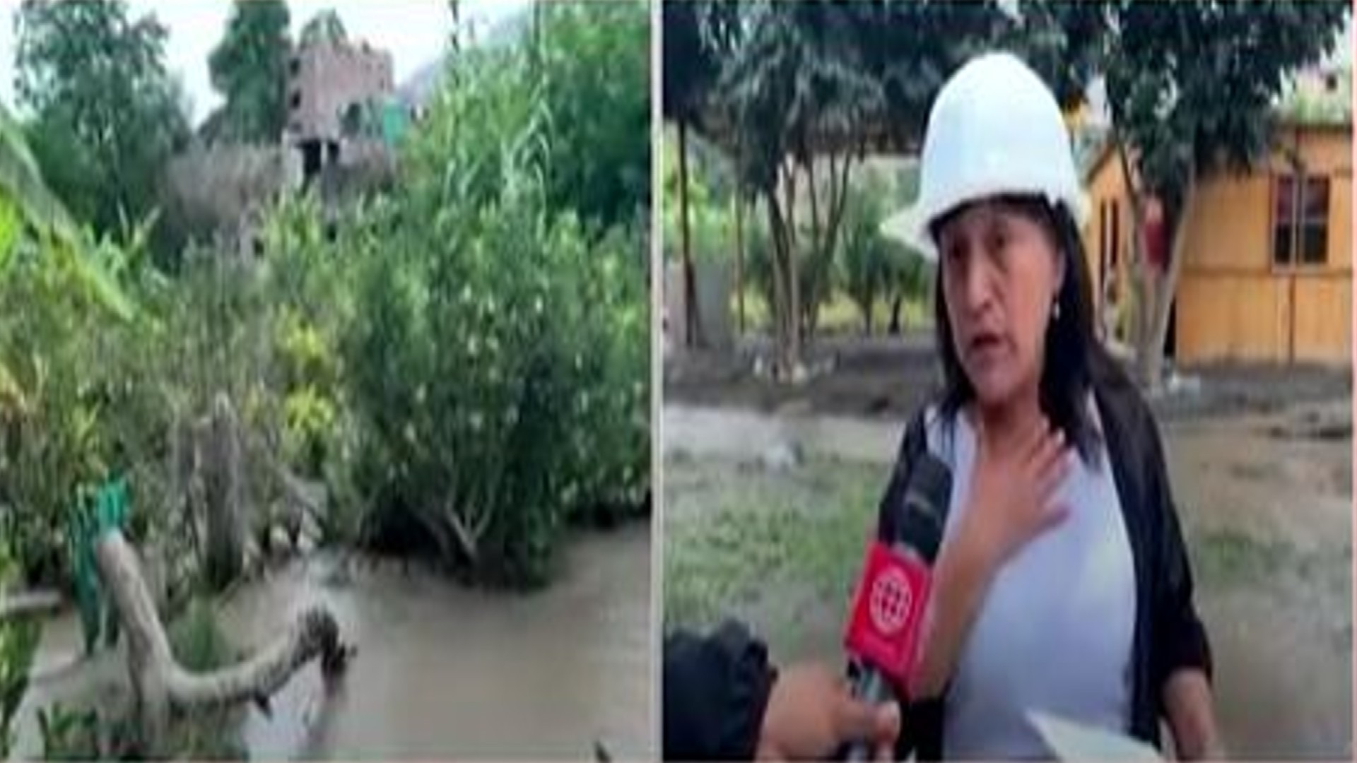 Cañete: Río Mala se desborda y causa daños en restaurante campestre y cultivos.