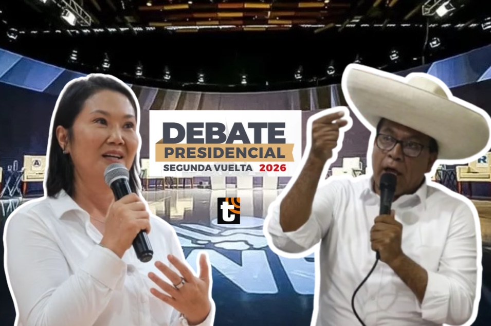 Debate presidencial entre Keiko Fujimori y Roberto Sánchez es este domingo 31 de mayo.