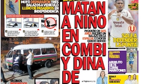 MATAN A NIÑO EN COMBI Y DINA DE VIAJE