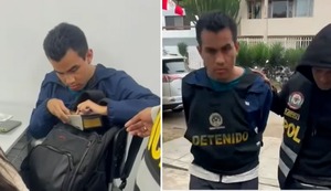 Trujillo: Policía detiene a universitario por presunta extorsión a catedrático