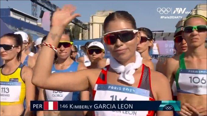 Kimberly García fue presentada como favorita (captura: ATV)