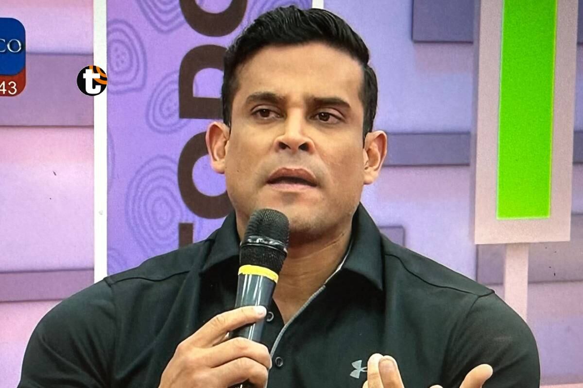 Christian Domínguez le dio una entrevista a Kurt Villavicencio, 'El Metiche'. (Panamericana Televisión)