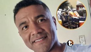 Chemo Ruiz desalojado de su casa: Sacan todas sus cosas a la calle por supuesta deuda con el banco