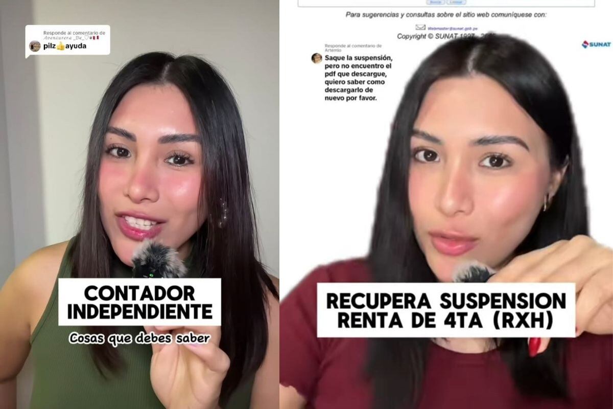 Brinda consejos y asesorías en redes sociales. Foto: Tiktok de Geraldine Jara.