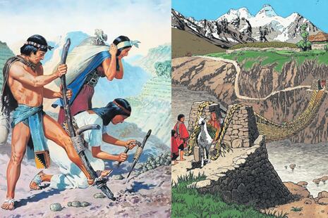 ¿Qué hacían los incas ante los huaicos?