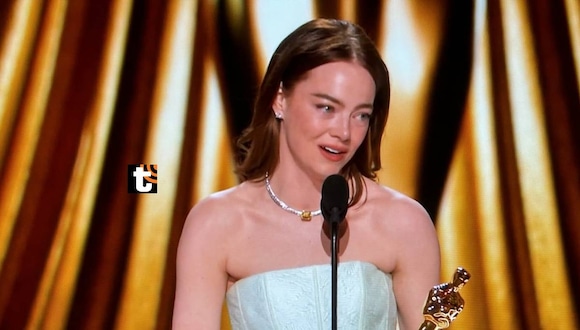 Emma Stone ganó el premio Oscar a Mejor Actriz Principal por 'Pobres criaturas'.