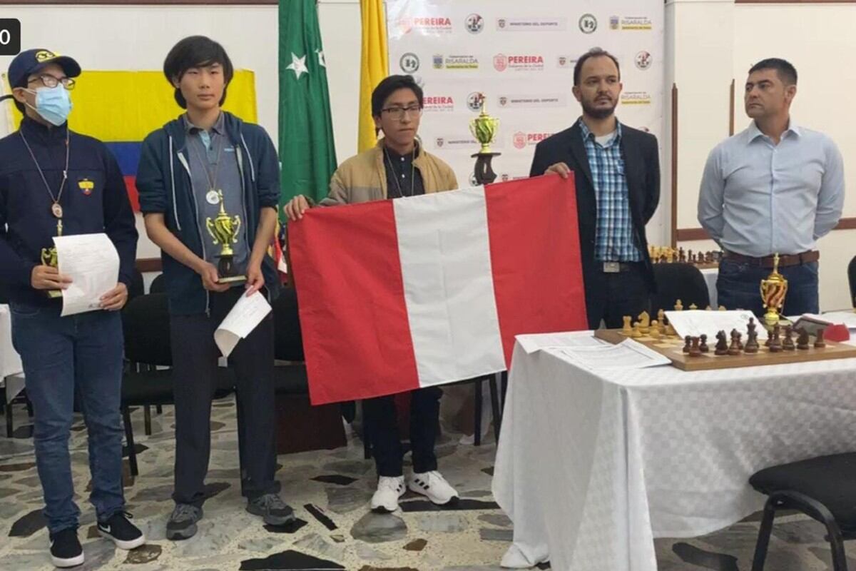 Perú tiene muchos talentos del ajedrez. Diego Flores es el nuevo ganador del Panamericano Sub 20 en Colombia. (Difusión)