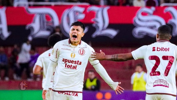 Gol de Jairo Concha para el 1-2 de Universitario vs Melgar. (Video: L1 Max)