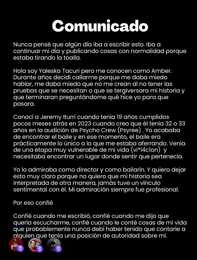 ‘Amber’ contó las consecuencias que enfrentó tras el episodio.