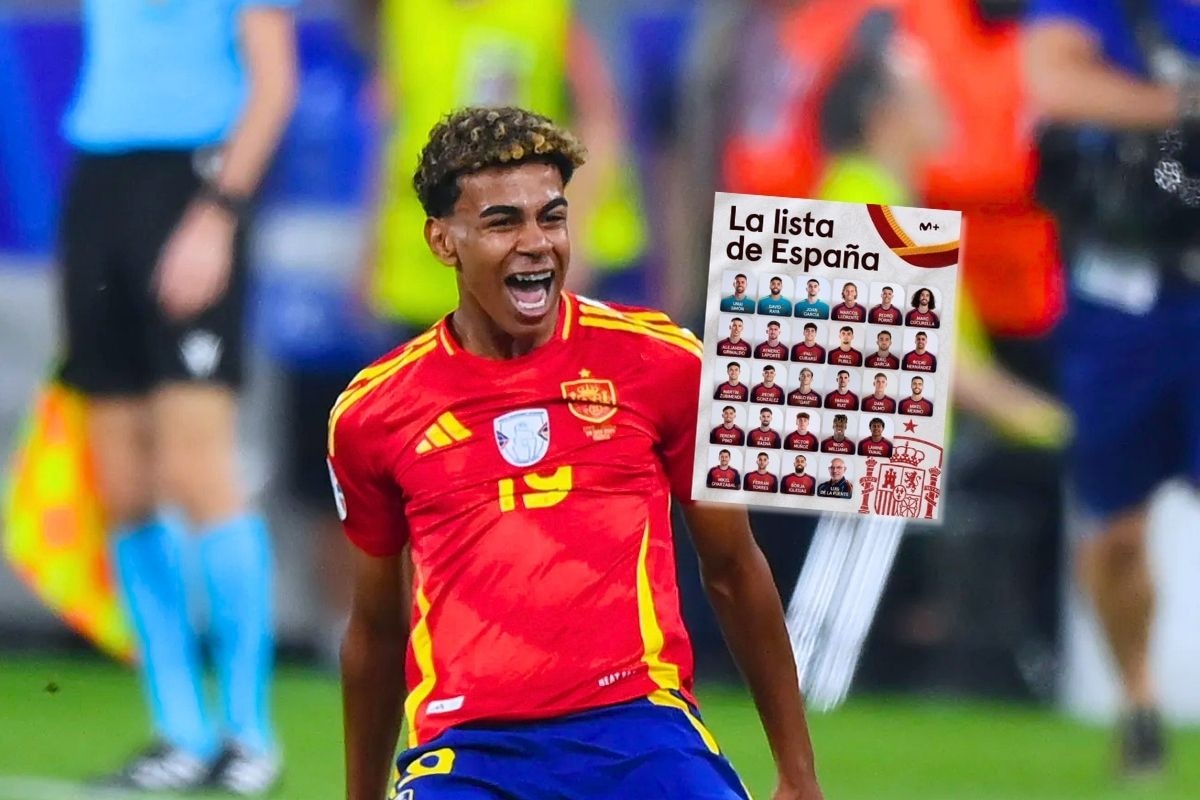 España compartió lista con Lamine Yamal incluido (Foto: Getty Images)