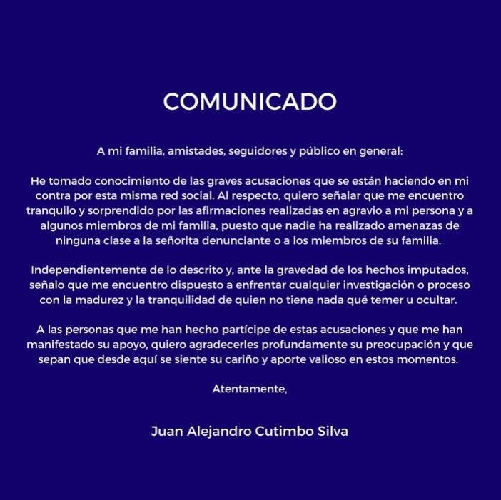 Comunicado de DJ Towa.