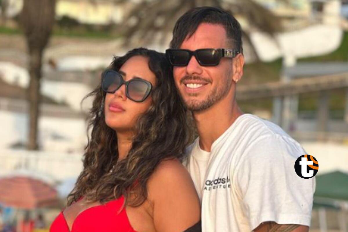 Melissa Paredes y Anthony Aranda