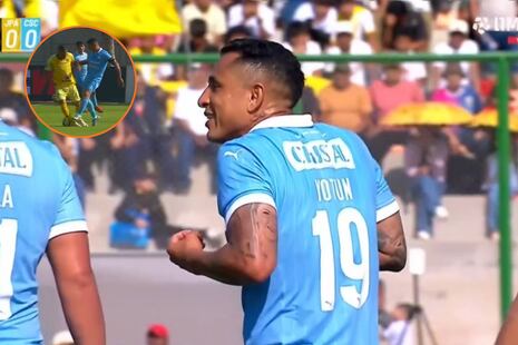 Yoshimar Yotún sale expulsado tras revisión del VAR en el duelo Sporting Cristal vs. Juan Pablo II | VIDE...
