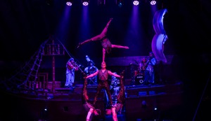 El circo tradicional se junta con una aventura acuática en el Circo de Agua Piratas