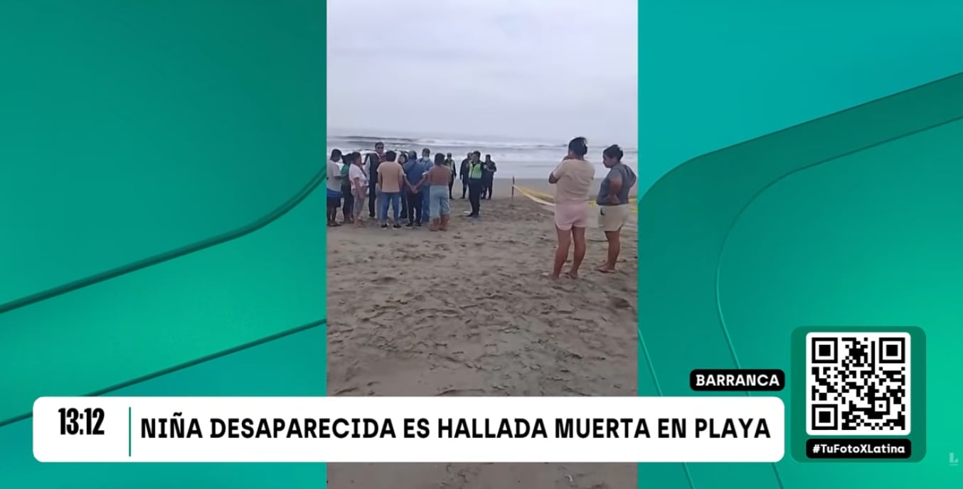 Niña desaparecida en Barranca fue encontrada sin vida en playa de Supe un mes después.