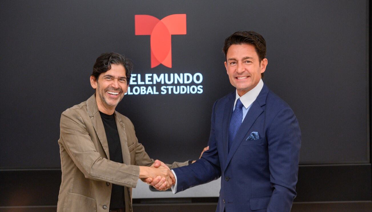 Colunga y Telemundo firmaron un acuerdo para los próximos años (Foto: Telemundo)
