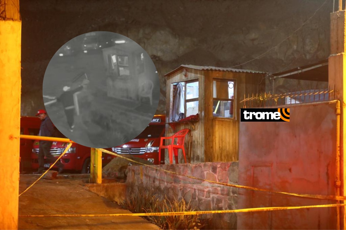 Cámaras grabaron al sicario disparando ocho veces contra humilde vigilante de 72 años.