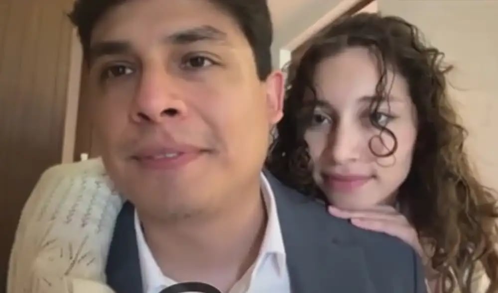 Curwen y su novia Carla Campos