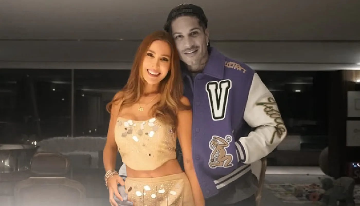 Ana Paula Consorte y Paolo Guerrero cuando eran pareja.