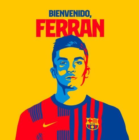 Ferran Torres tendrá cláusula de un billón de euros en el Barcelona.