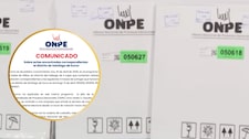 ONPE lanza comunicado tras cédulas halladas en la basura: “Los votos de esas 4 mesas ya habían sido consignados en actas”