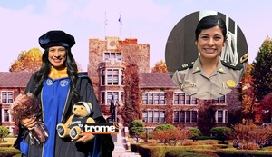 Capitana PNP estudió becada en Corea del Sur y logró segundo puesto en maestría