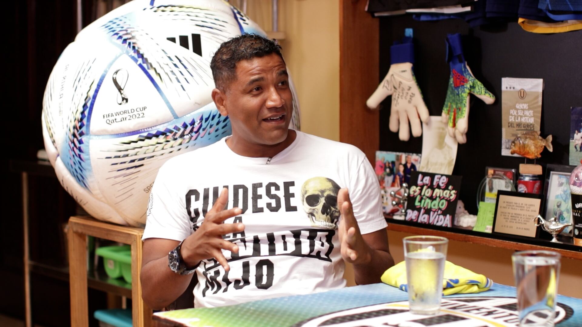 Chemo Ruíz en La Fe de Cuto