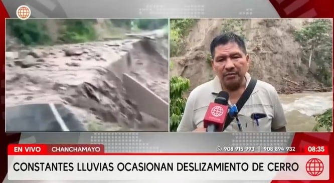 Pobladores piden ayuda en Chanchamayo.