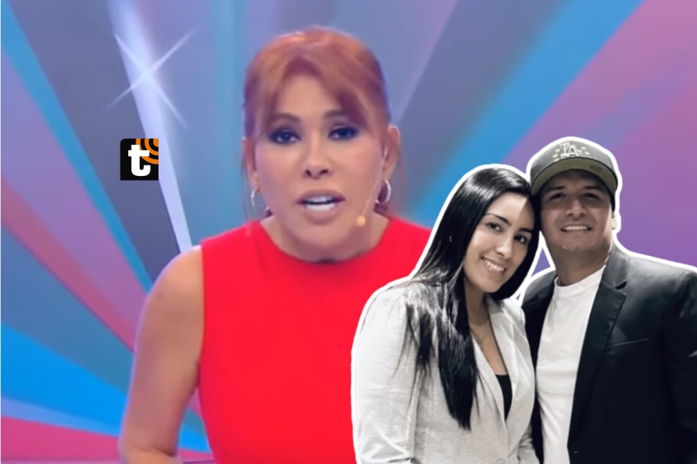 Magaly Medina opina al ver a Reimond Manco y a su esposa juntos tras separación por infidelidad.