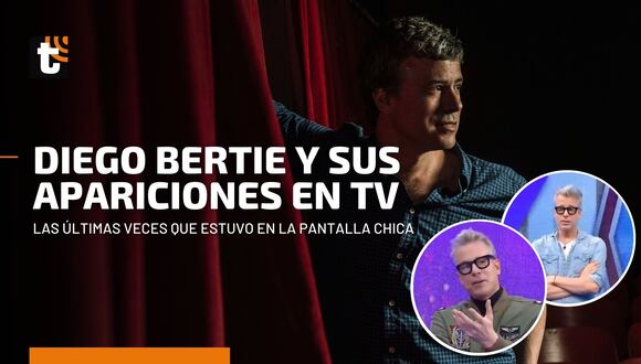 Diego Bertie: las últimas apariciones del actor en programas de televisión