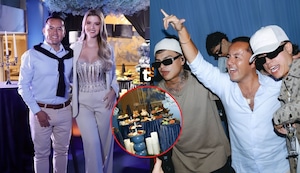 Richard Acuña tira la casa por la ventana por su cumpleaños: Así fue la fiesta con Brunella Horna y La T y la M