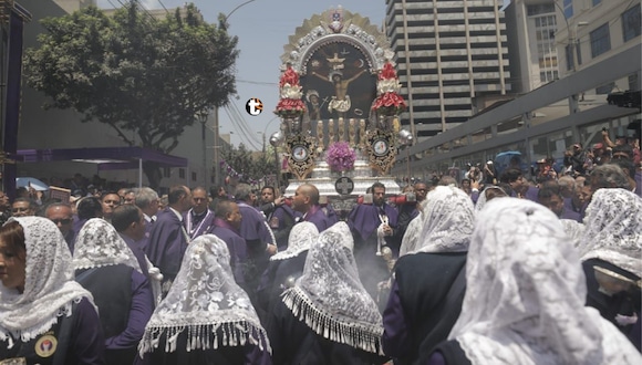 TROME | Comenzó la primera procesión del Señor de los Milagros en el 2025. Video: Canal N