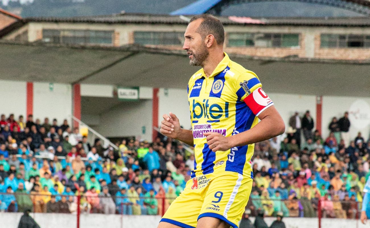 Barcos anotó tres goles en el partido Melgar vs FC Cajamarca | Foto: Facebook FC Cajamarca