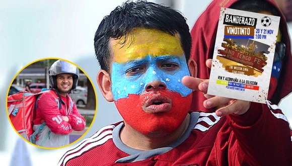 Hinchas venezolanos alientan a sus compatriotas