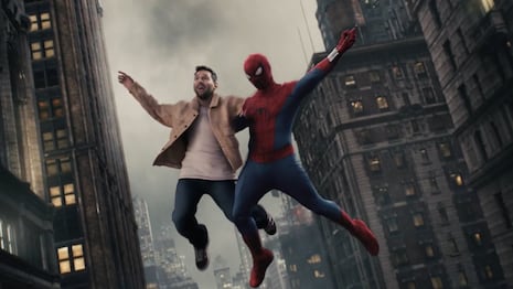 Messi y el Hombre Araña