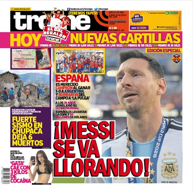 Portada Trome