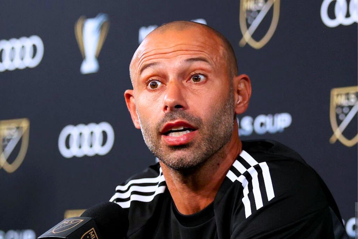 Javier Mascherano se ocupó de cuadro blanquiazul antes de volar a Lima (Foto: Getty Images)