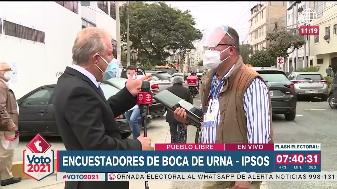 Elecciones 2022: Los encuestadores de Ipsos en las Elecciones del 2021. (Foto: Captura TV)