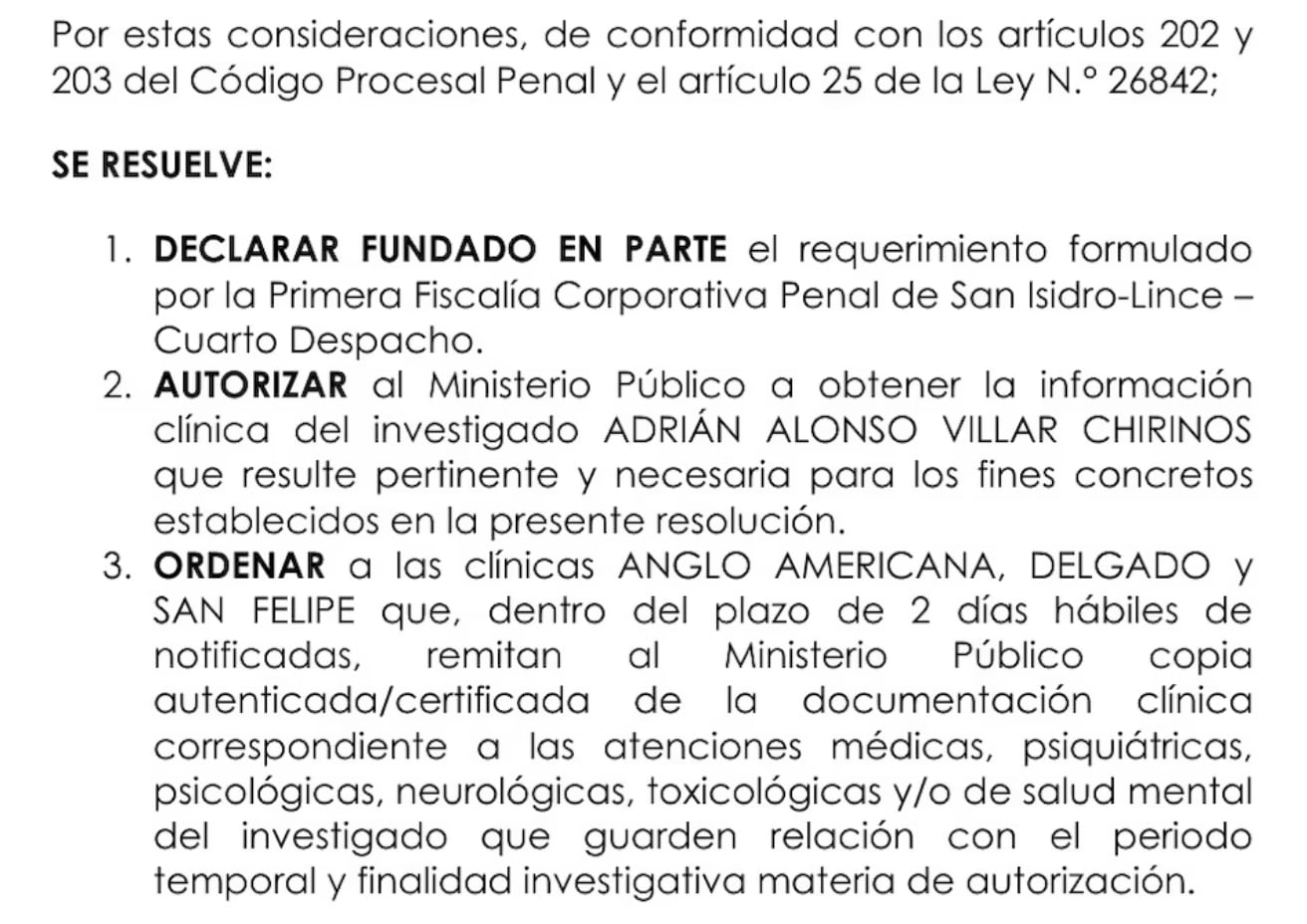Además, de problemas de salud que habría presentado antes del atropello.