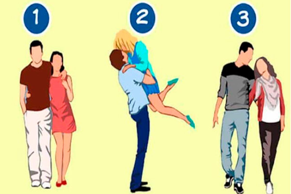 Tienes que elegir solo una de las parejas y conocerás los resultados del test de personalidad. | Foto: mdzol