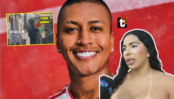 TROME - Pedro Aquino es el futbolista que ‘trampea’ pese a tener esposa: Es captado visitando a ‘La Chocolatita’